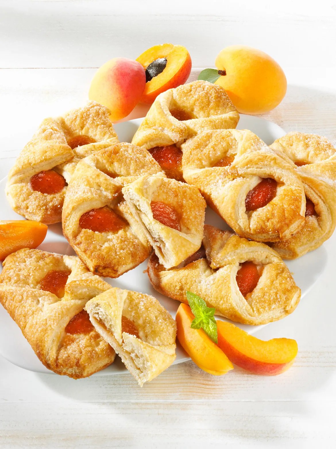 Aprikosentaschen