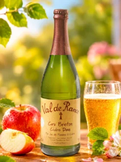 Bretonischer Cidre, lieblich