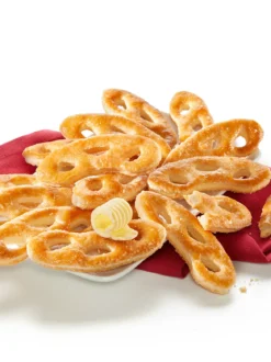 Butter-Blätterteig-Brezeln