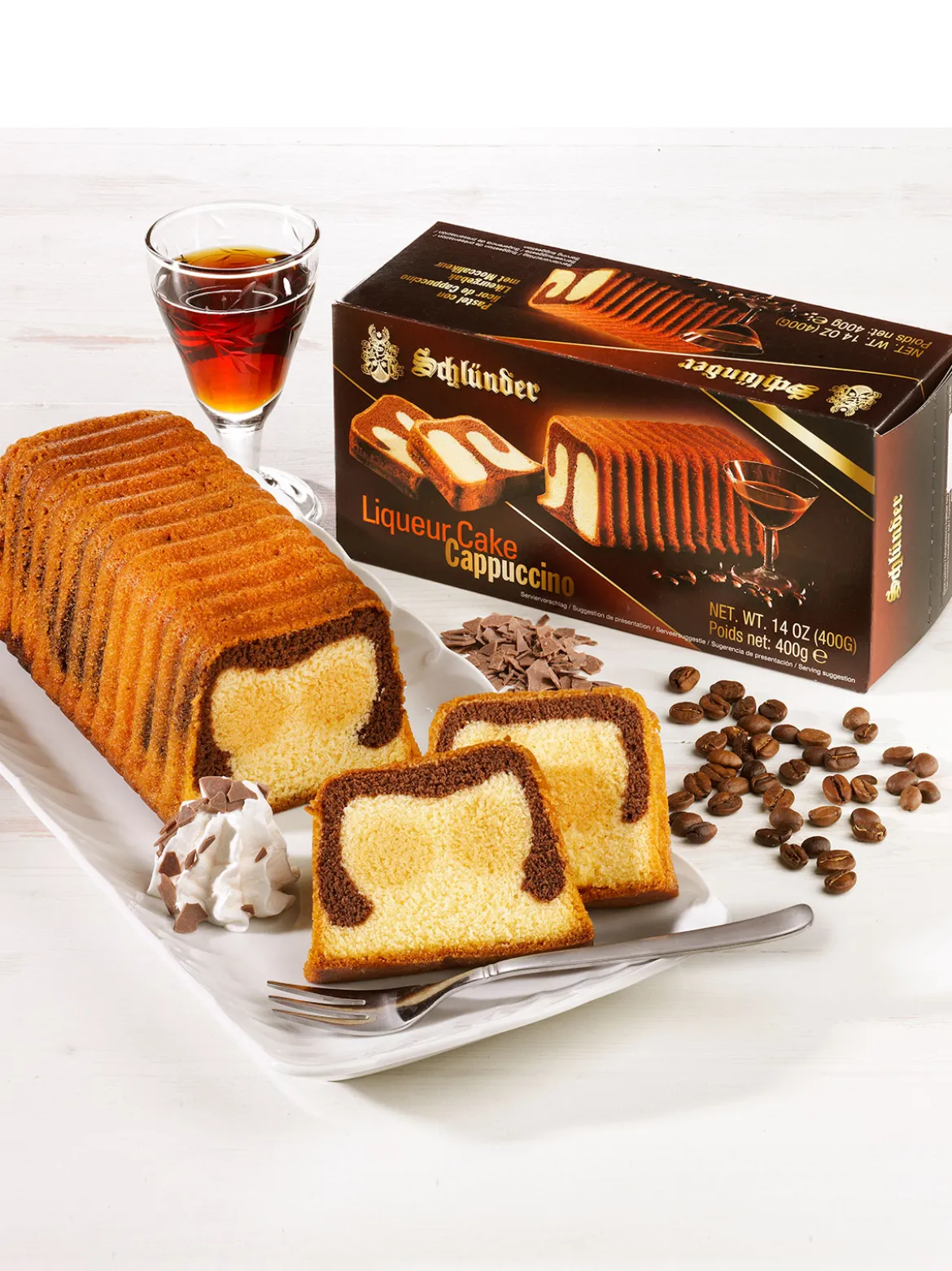 Cappuccinolikör-Kuchen