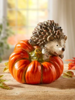 Deko-Figur mit Igel