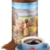 Entkoffeinierter Kaffee, gem. in Künstlerdose