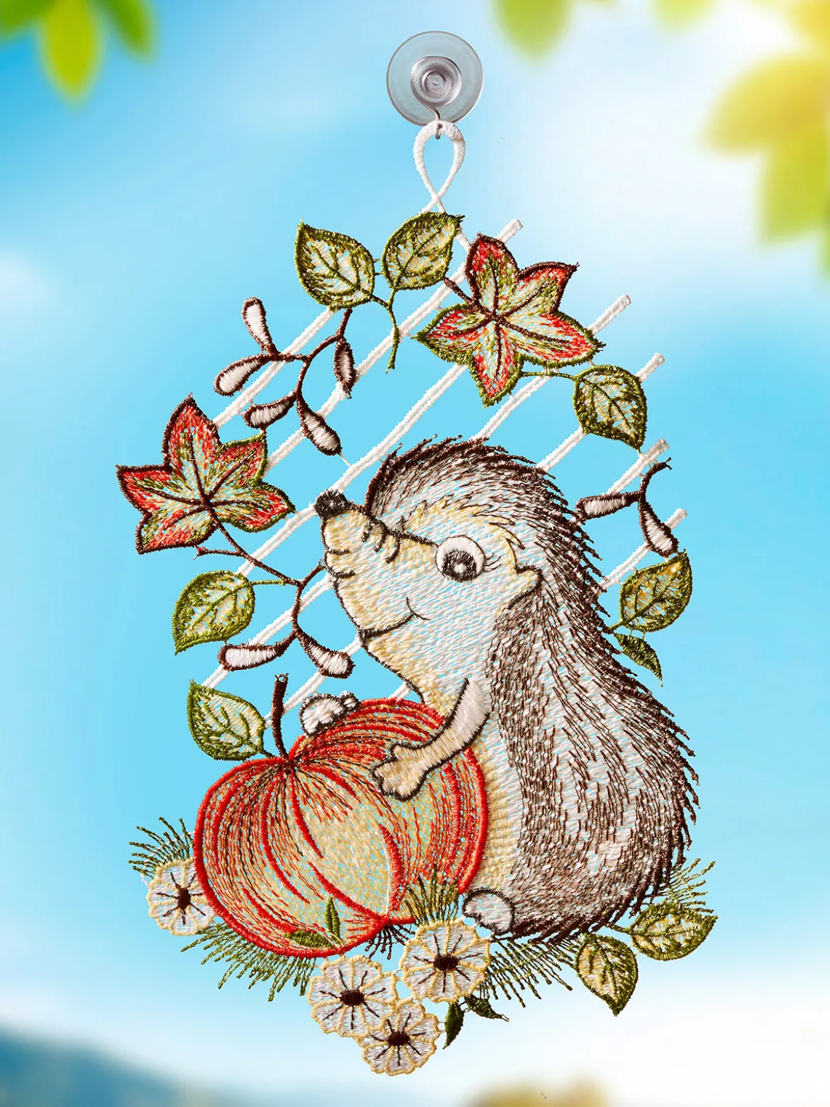 Fensterbild „Igel“