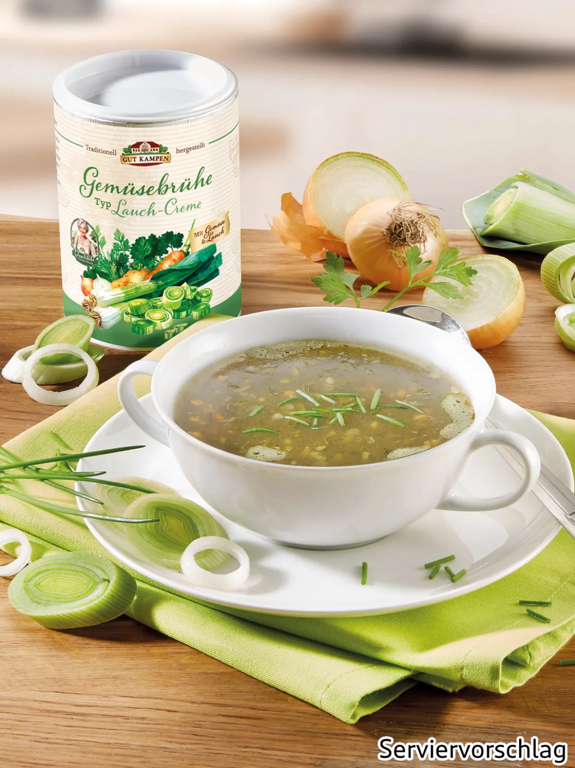 Gemüsebrühe „Lauch“