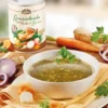 Hühnerbrühe mit Gemüse