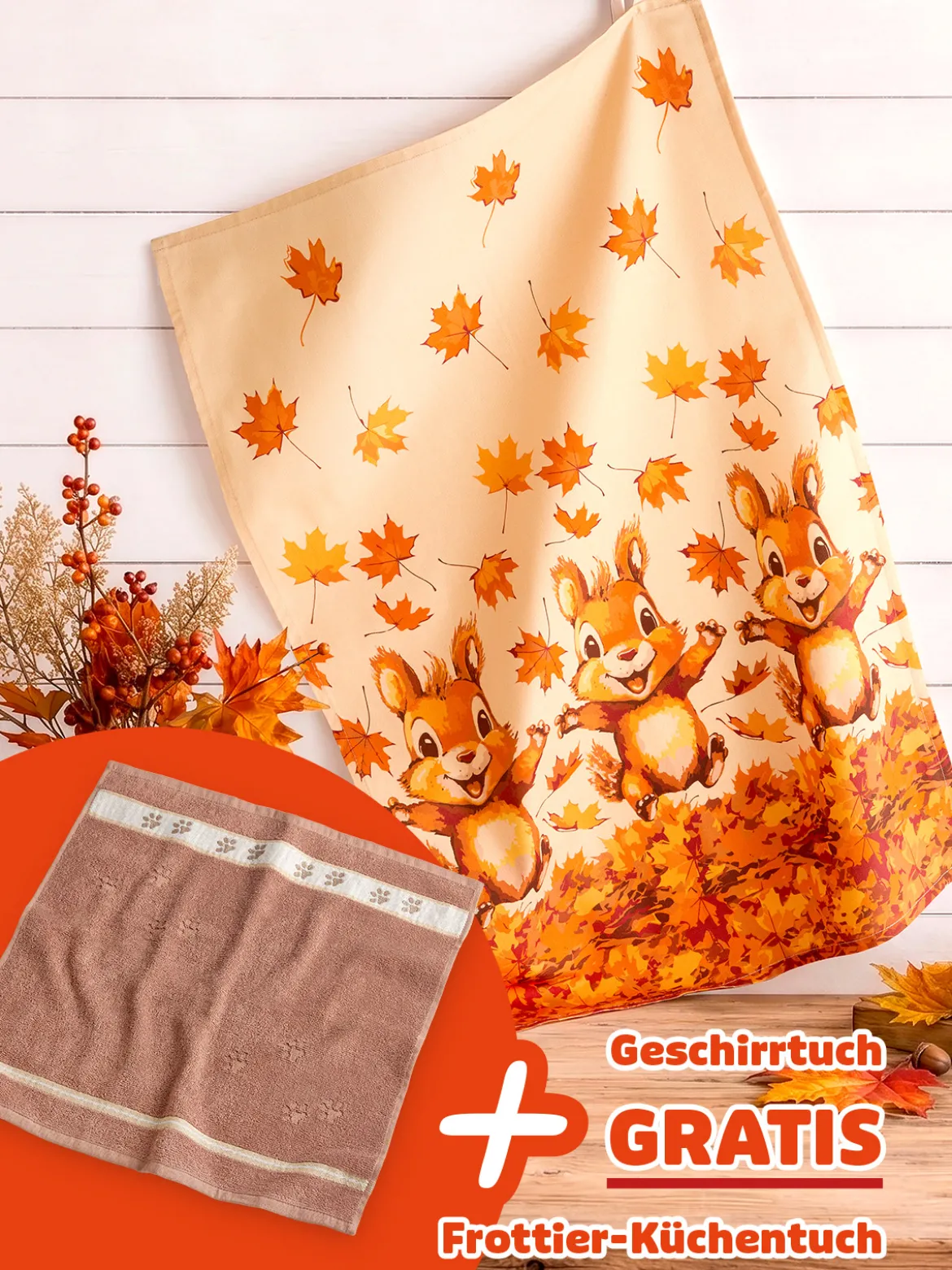 Jubiläums-Set „Eichhörnchen“