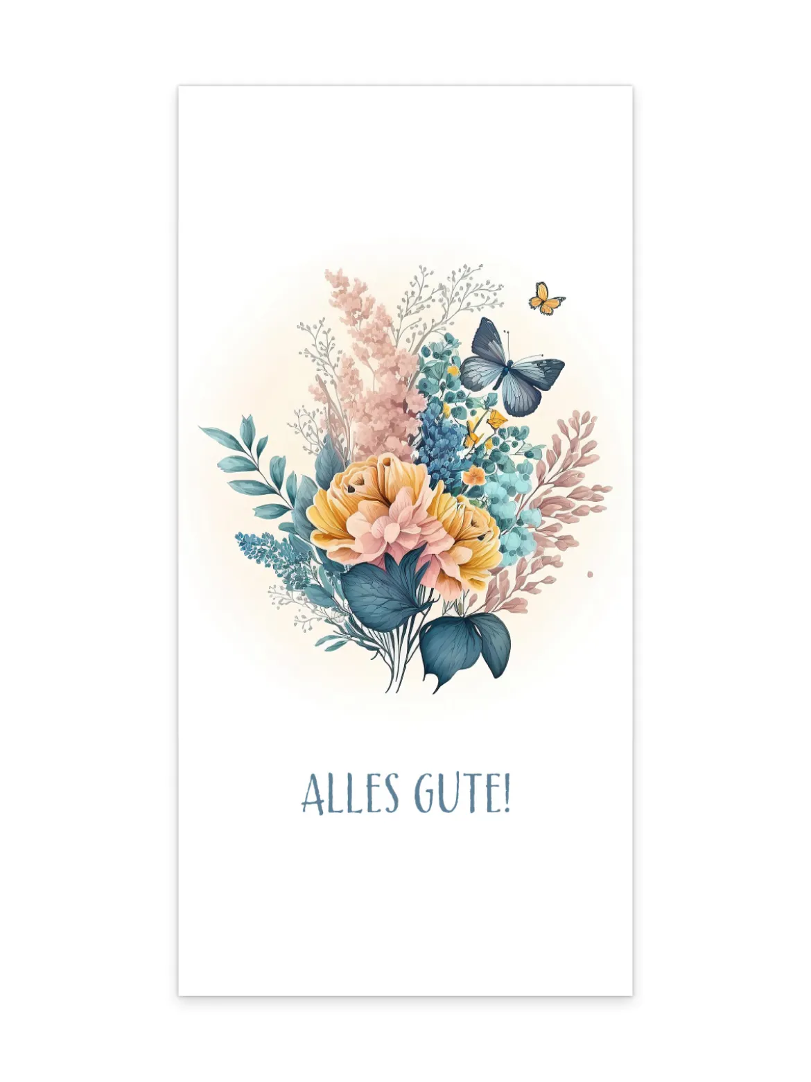 Karte „Alles Gute“