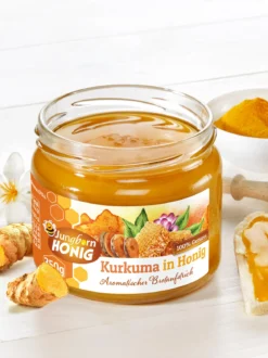 Kurkuma in Honig