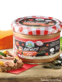 Leberwurst „Kürbiszauber“