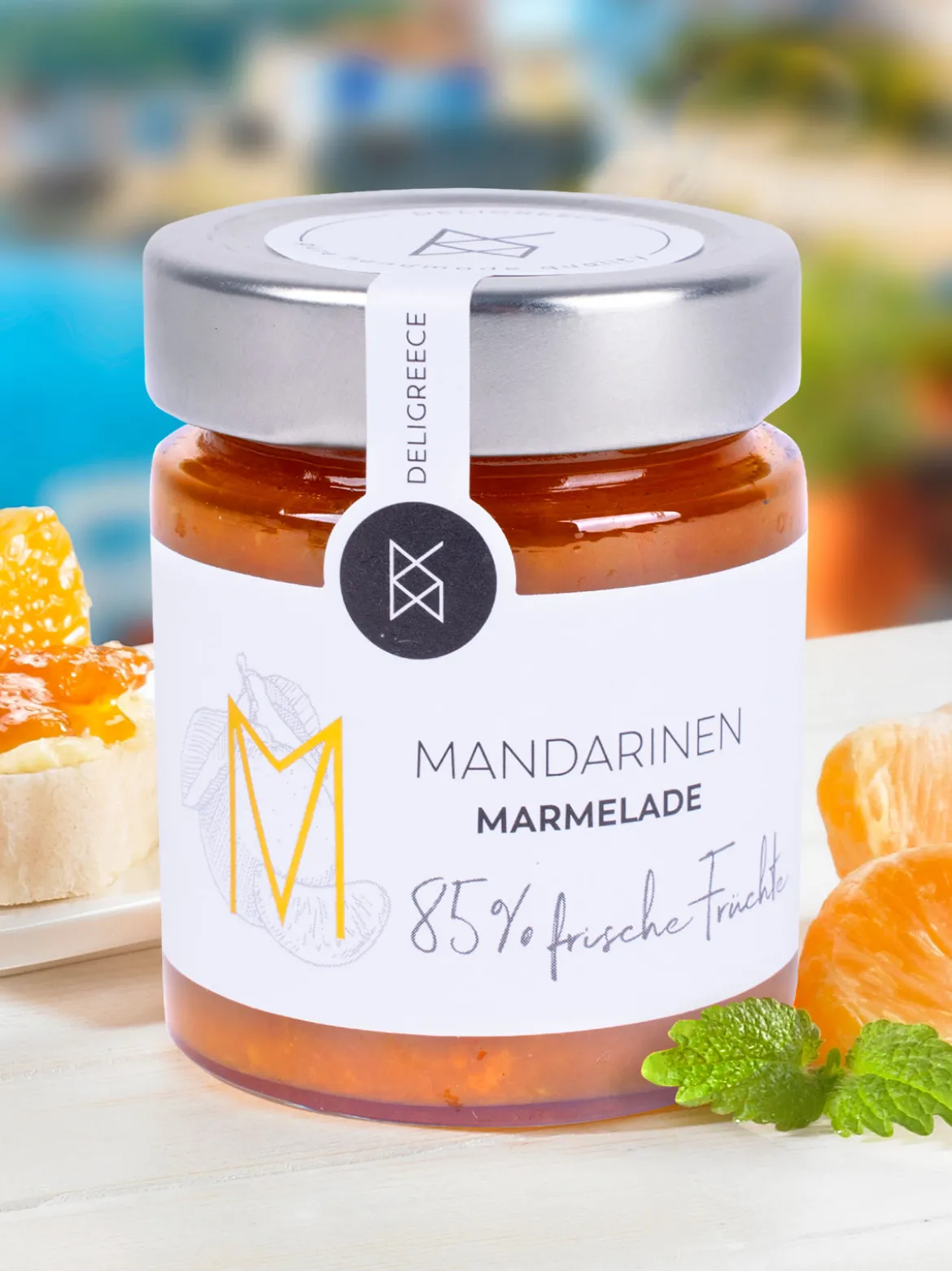 Mandarinenmarmelade 85%