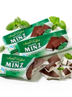 Minzschokoladen-Trio