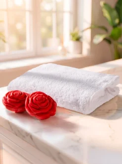 Seifenpräsent „Rosenblüte“