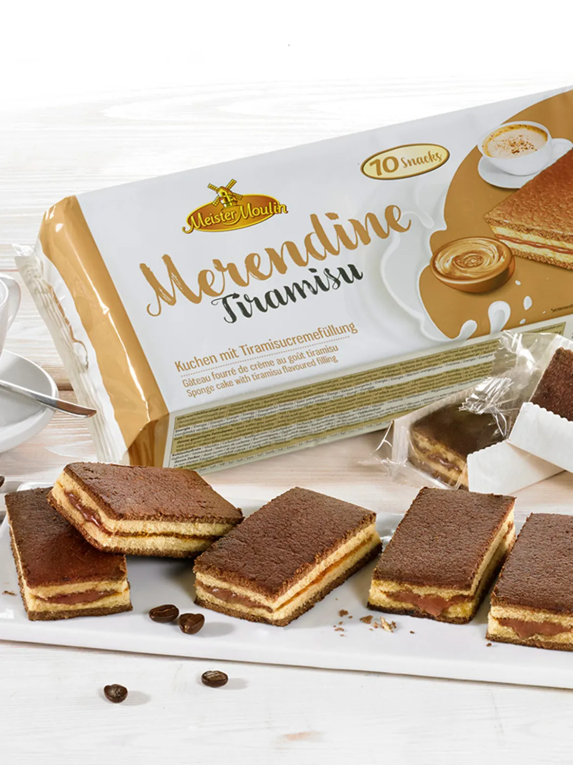 Tiramisu-Schnitten