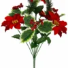 Weihnachtsstern-Ilex-Strauß